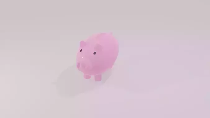 Piggy Bank 3D model