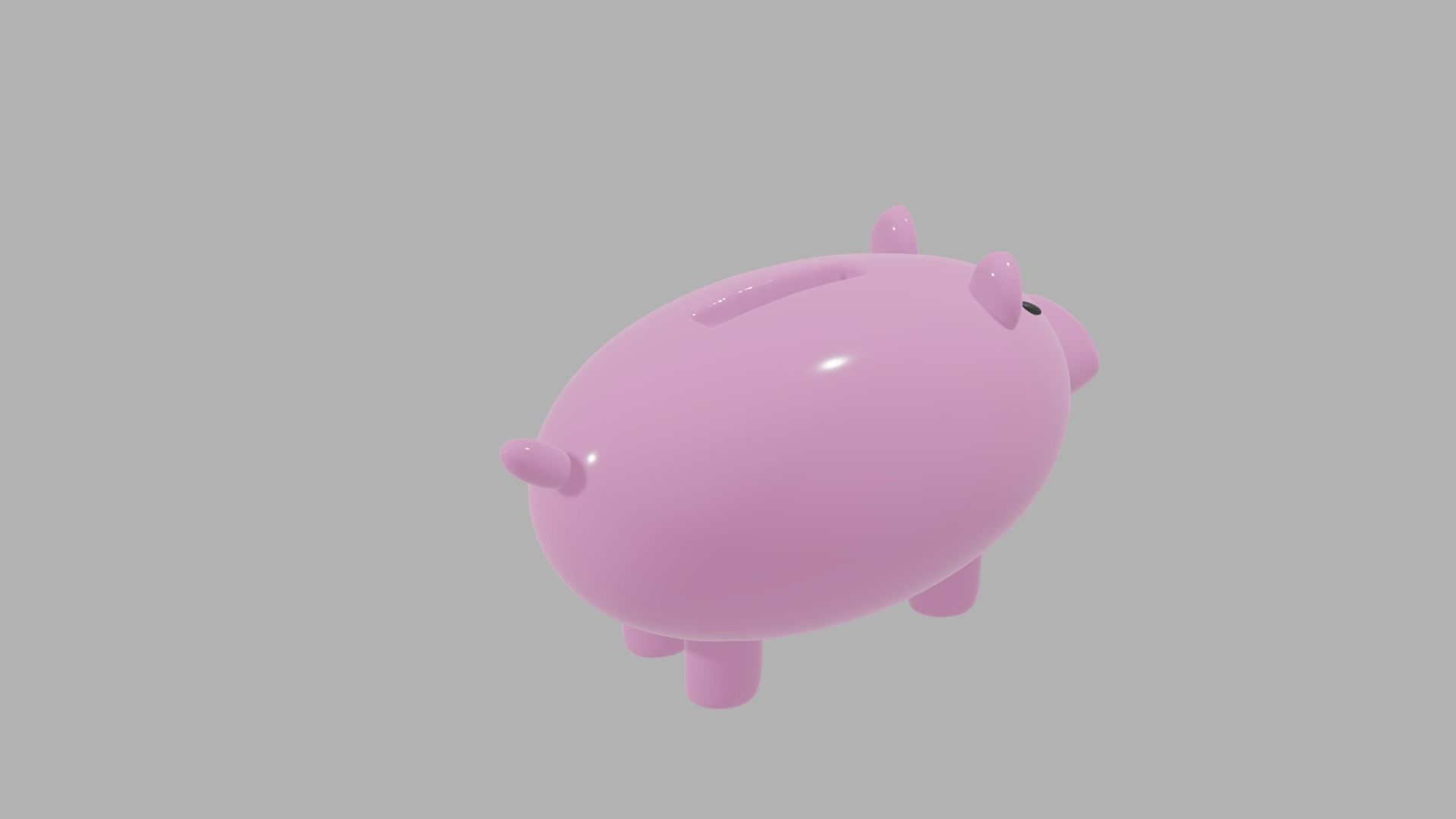 Piggy Bank 3D model 3D model_3