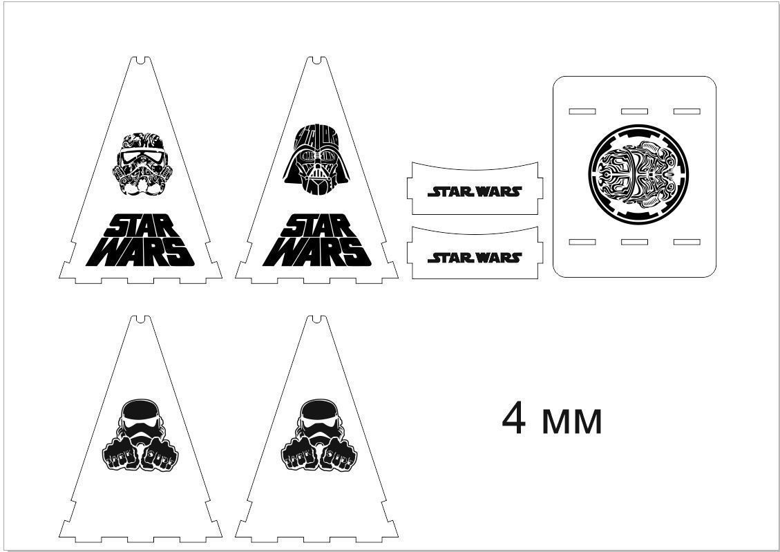 Stand for plastic 3D print model_1