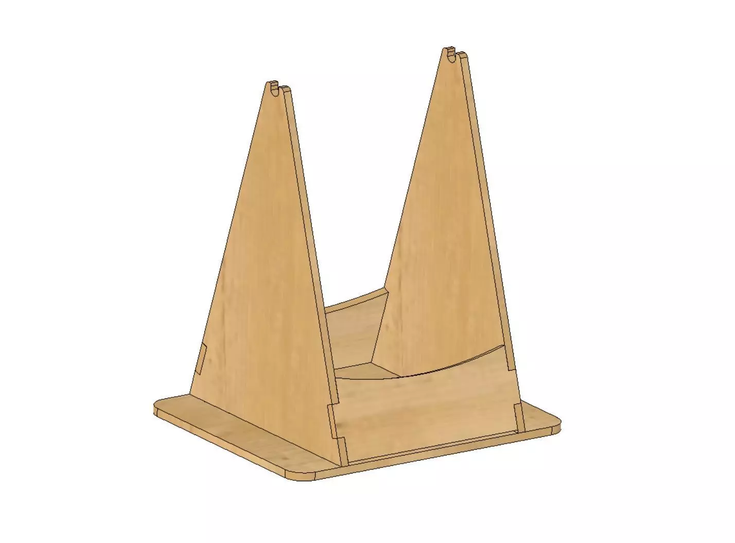 Stand for plastic 3D print model_0