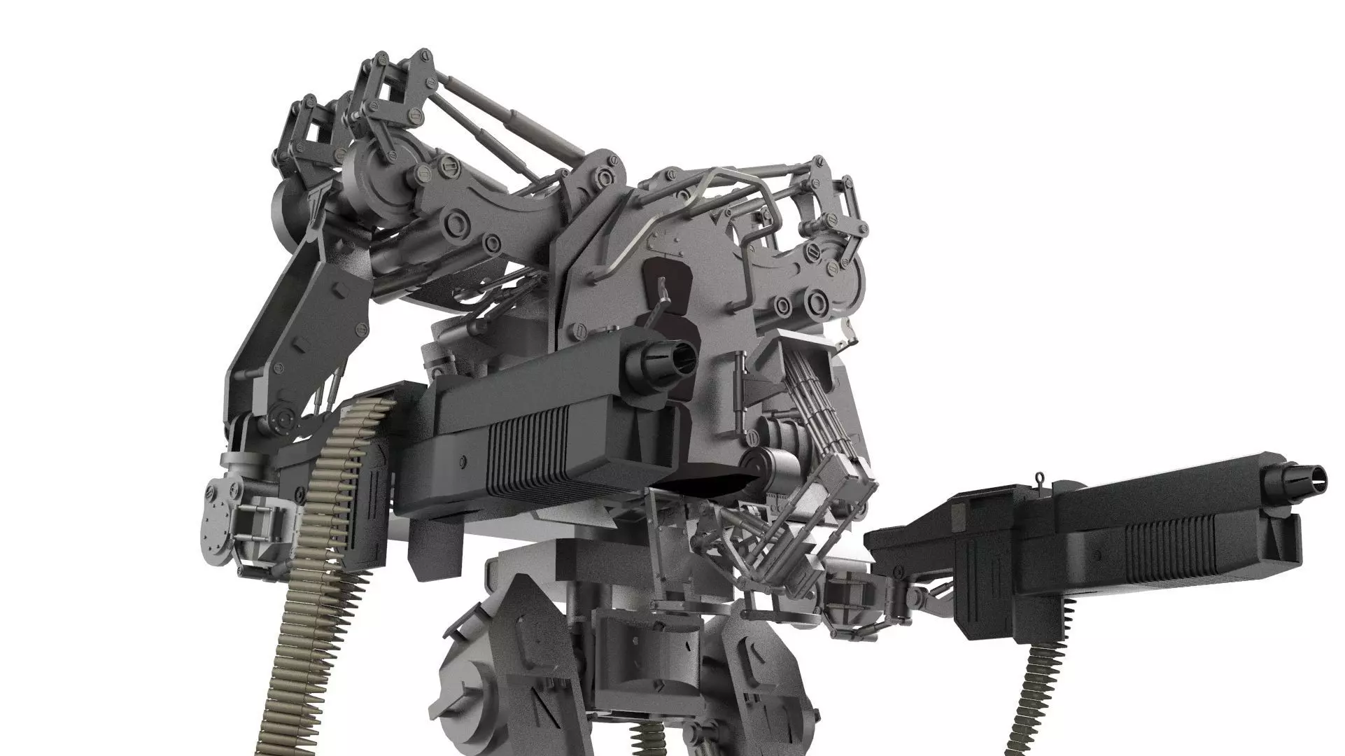 Mech APU Robot 3D model_0