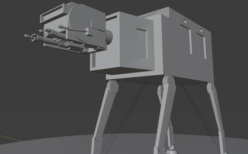 Robort Dog 3D Model Free low-poly 3D model_5