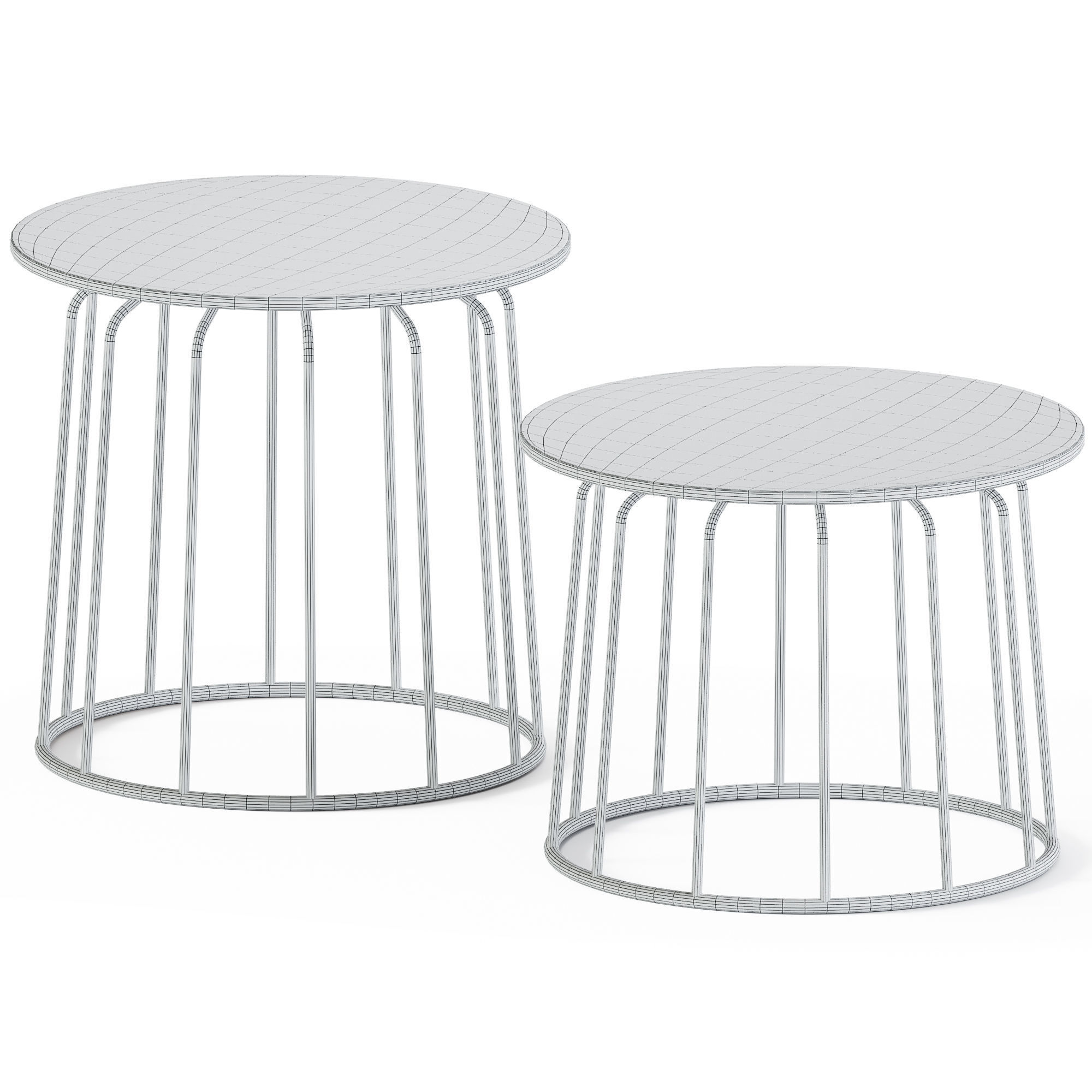Side Coffee Tables Vogue by Roche Bobois 3D model_2