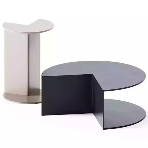 Metal Coffee Tables Pacman by Tonin Casa