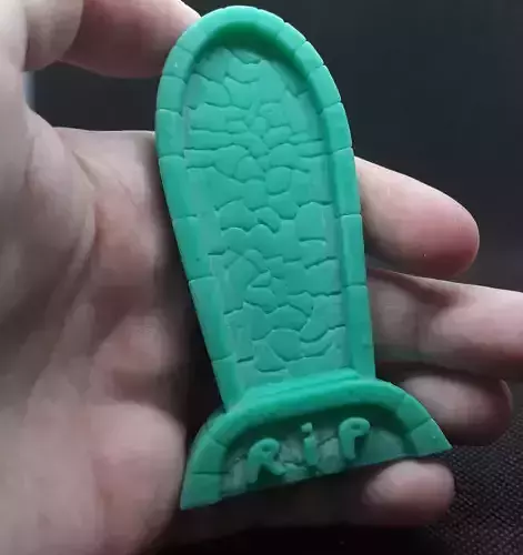 Fantasy grave 3d print
