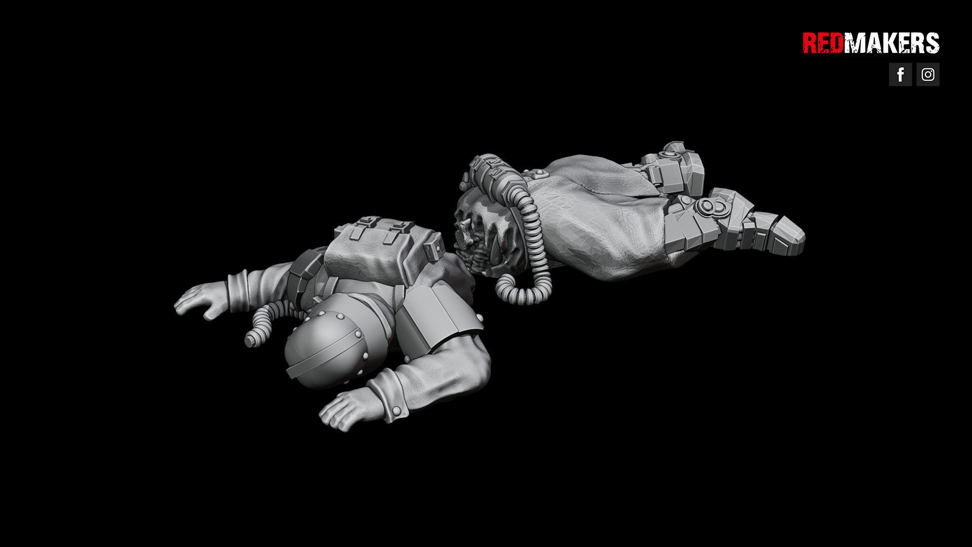 Death Squad - Slain soldiers 3D print model_22
