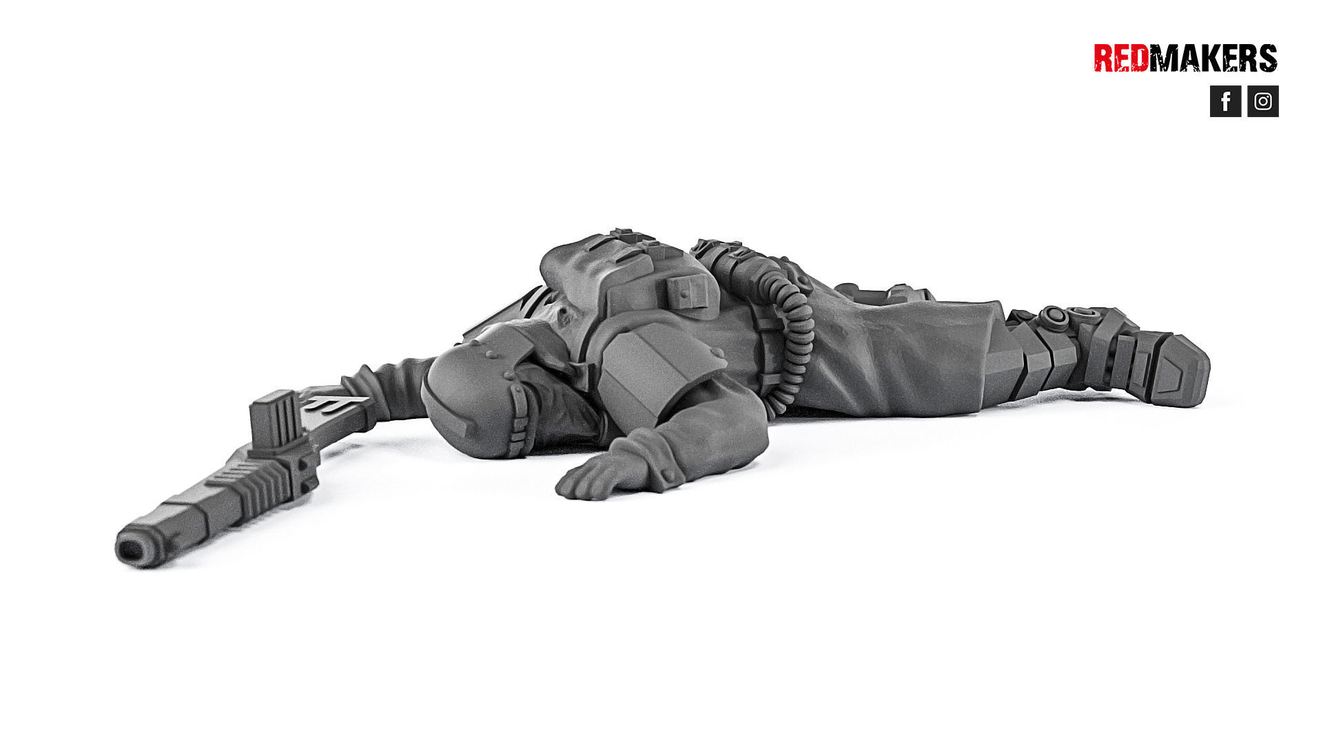 Death Squad - Slain soldiers 3D print model_10