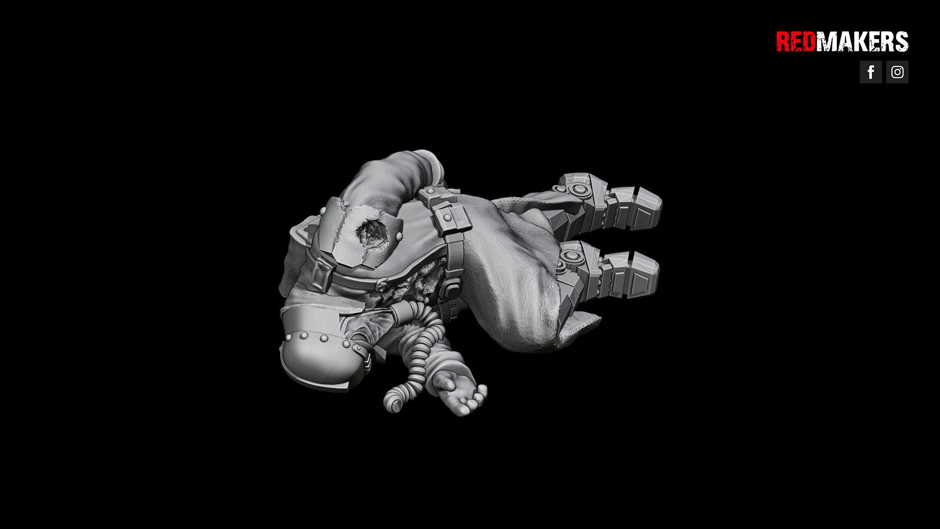 Death Squad - Slain soldiers 3D print model_17