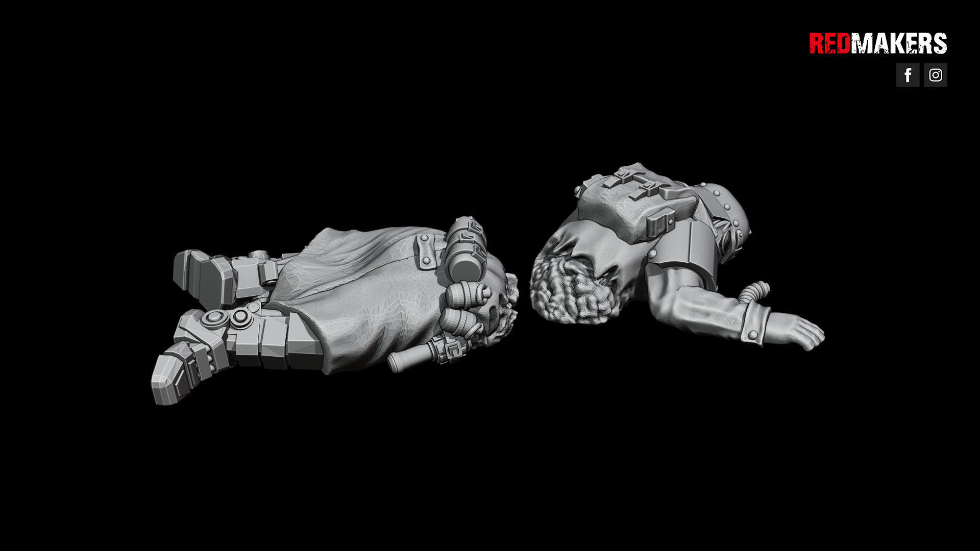 Death Squad - Slain soldiers 3D print model_21