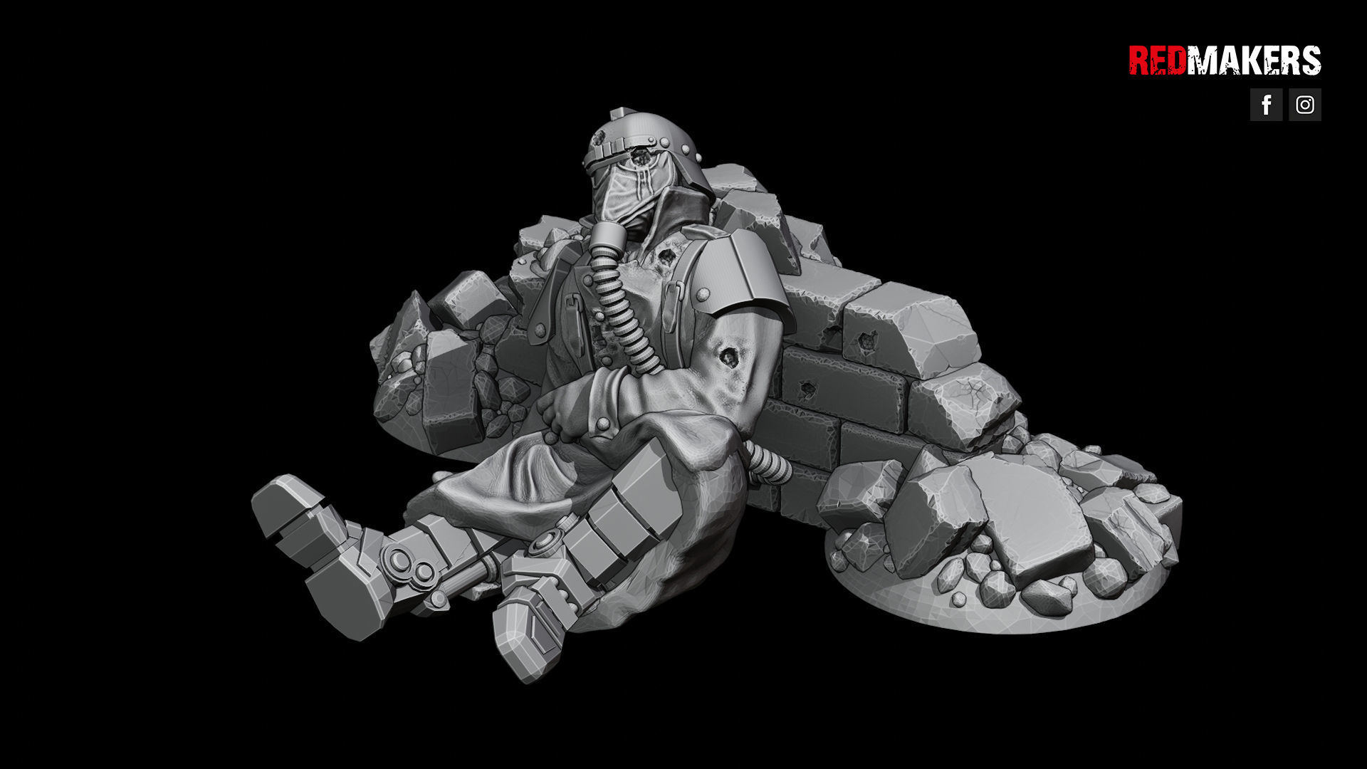 Death Squad - Slain soldiers 3D print model_13