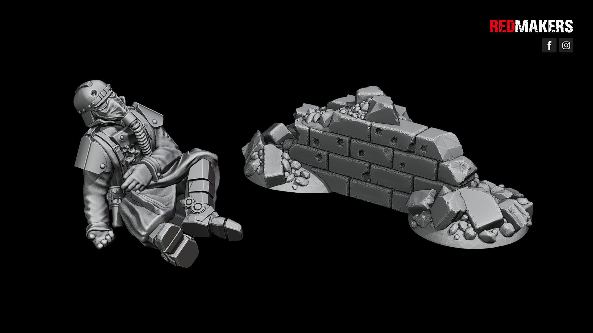 Death Squad - Slain soldiers 3D print model_14