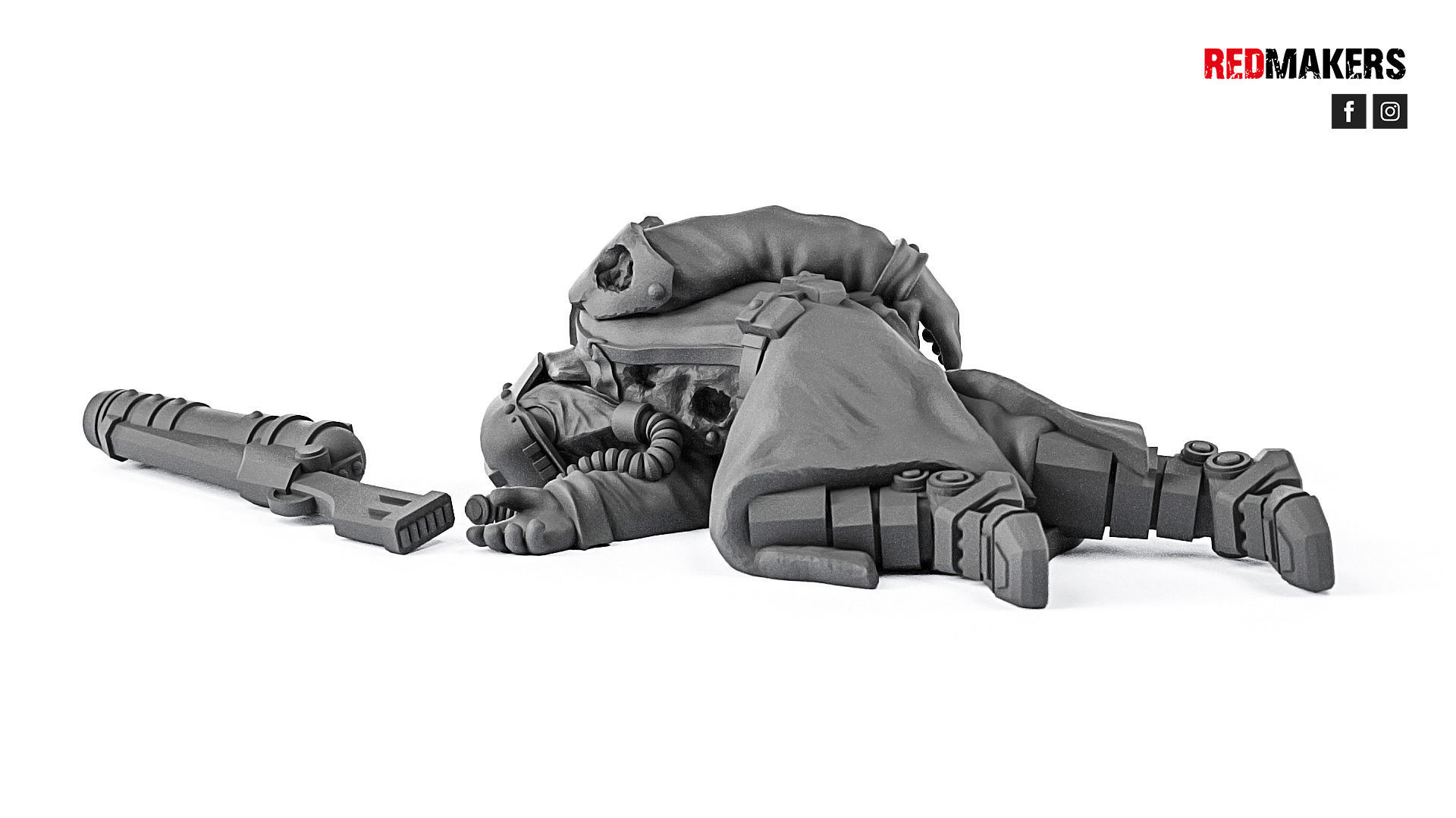 Death Squad - Slain soldiers 3D print model_11