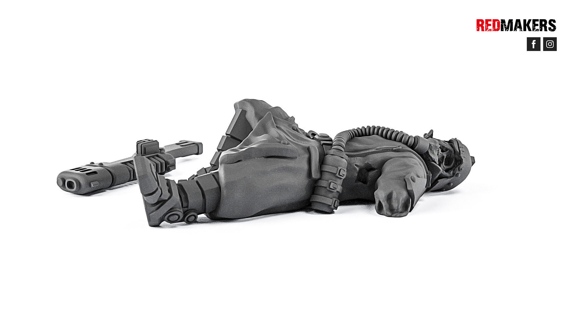 Death Squad - Slain soldiers 3D print model_9