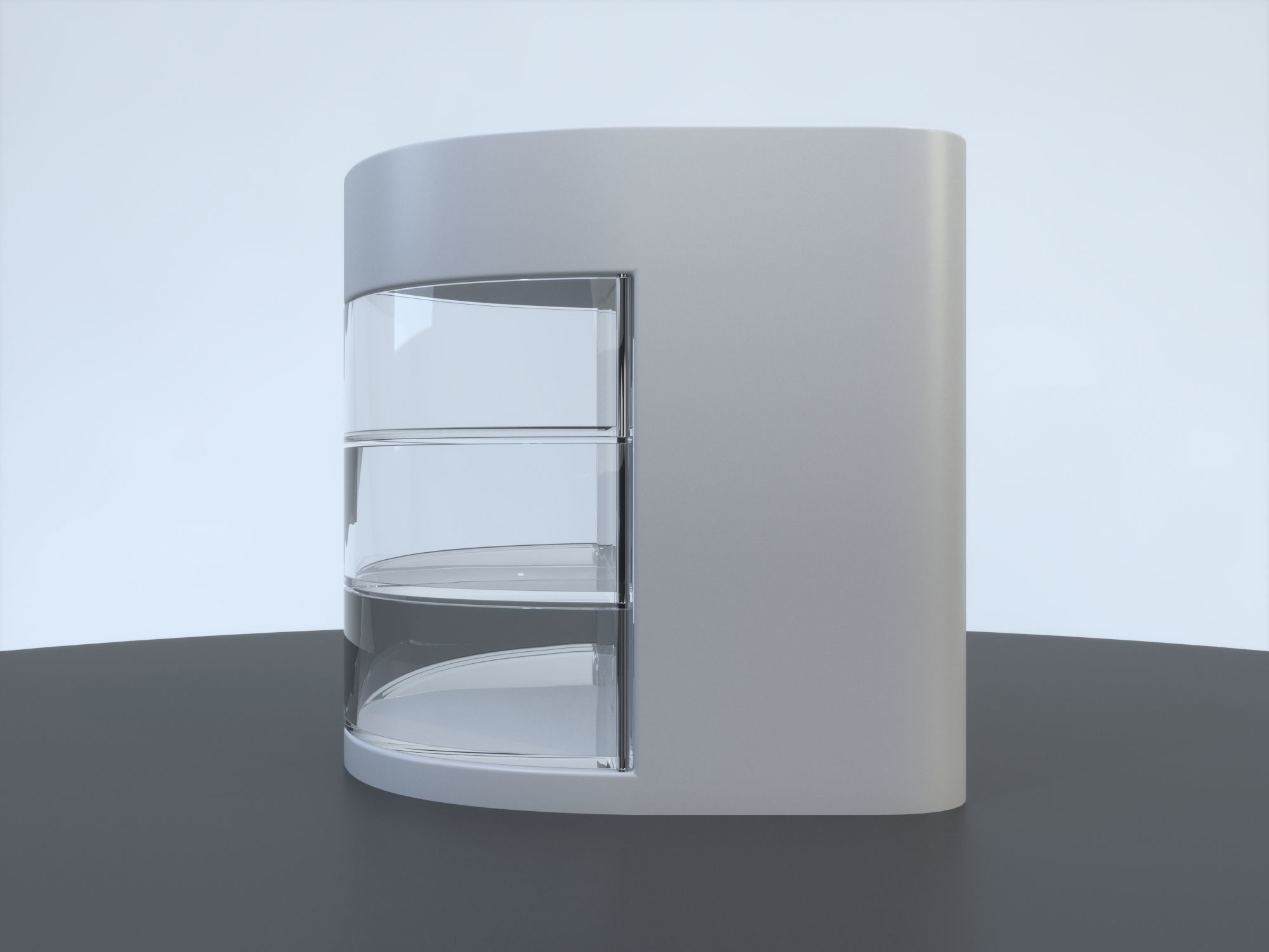 Desktop Organizer 3D model_2