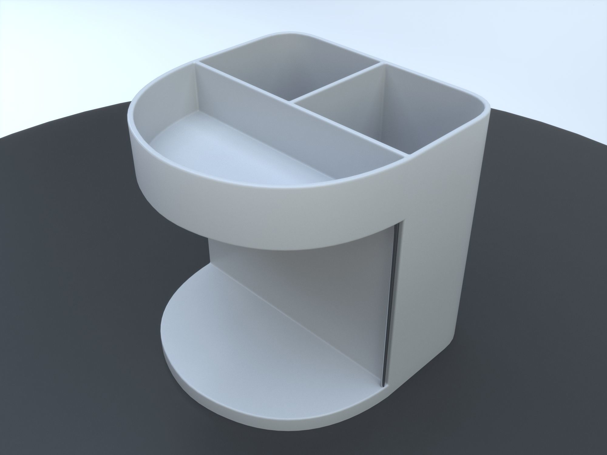 Desktop Organizer 3D model_9