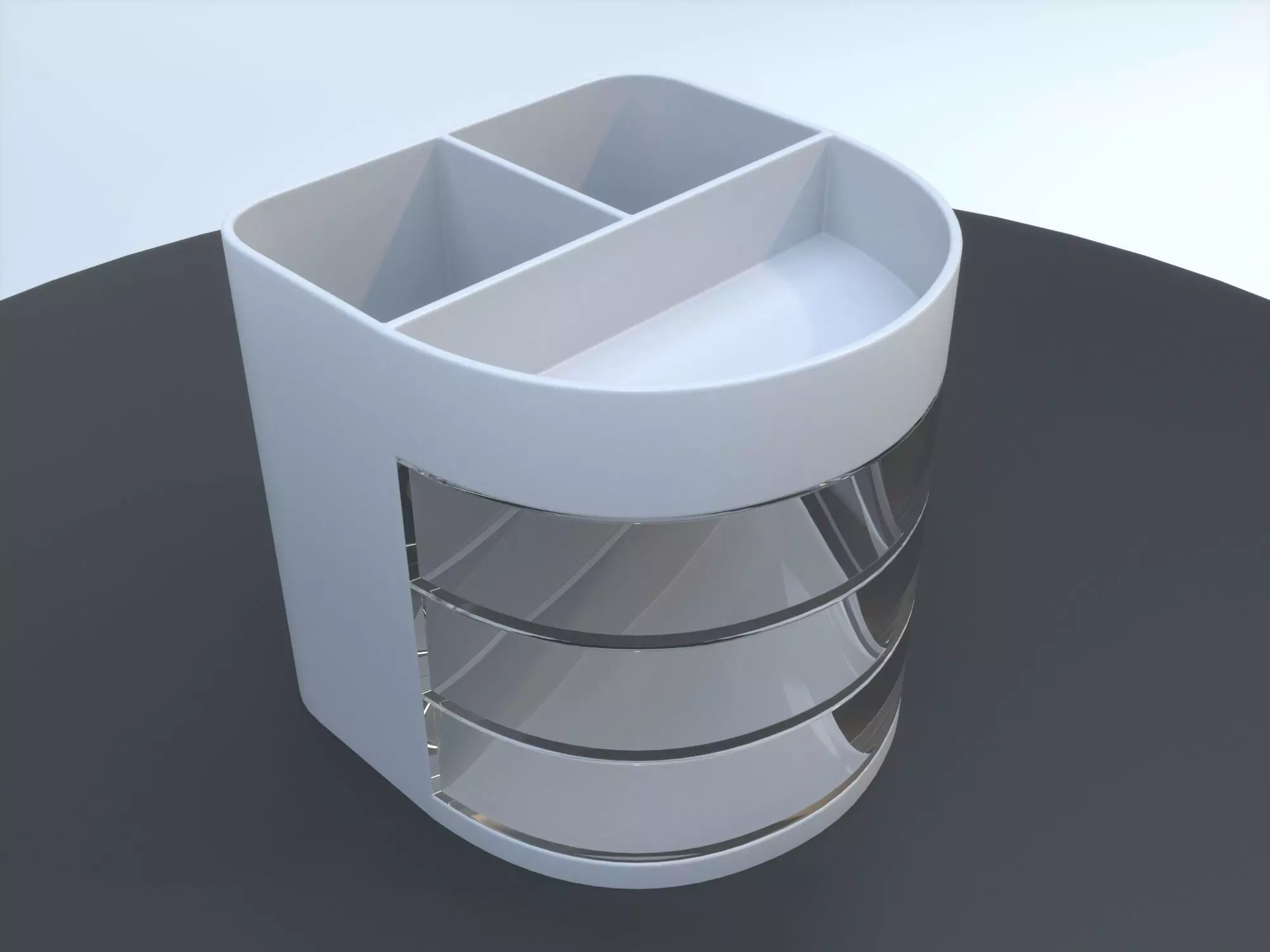 Desktop Organizer 3D model_0
