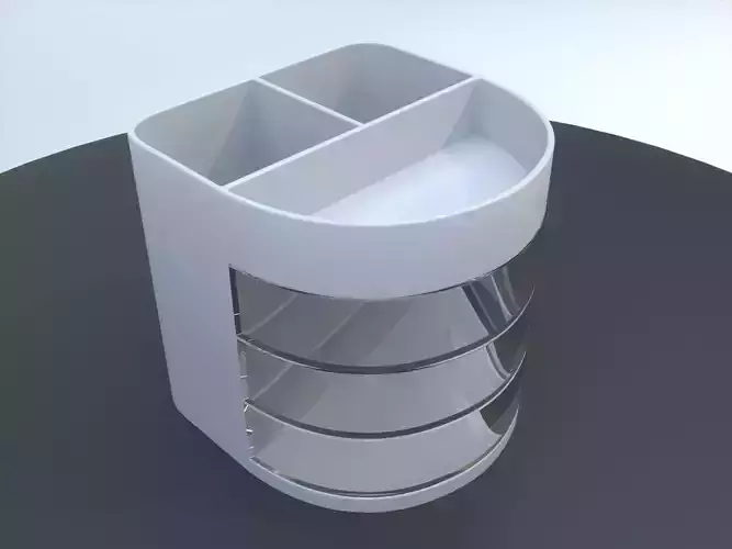 Desktop Organizer 3D model