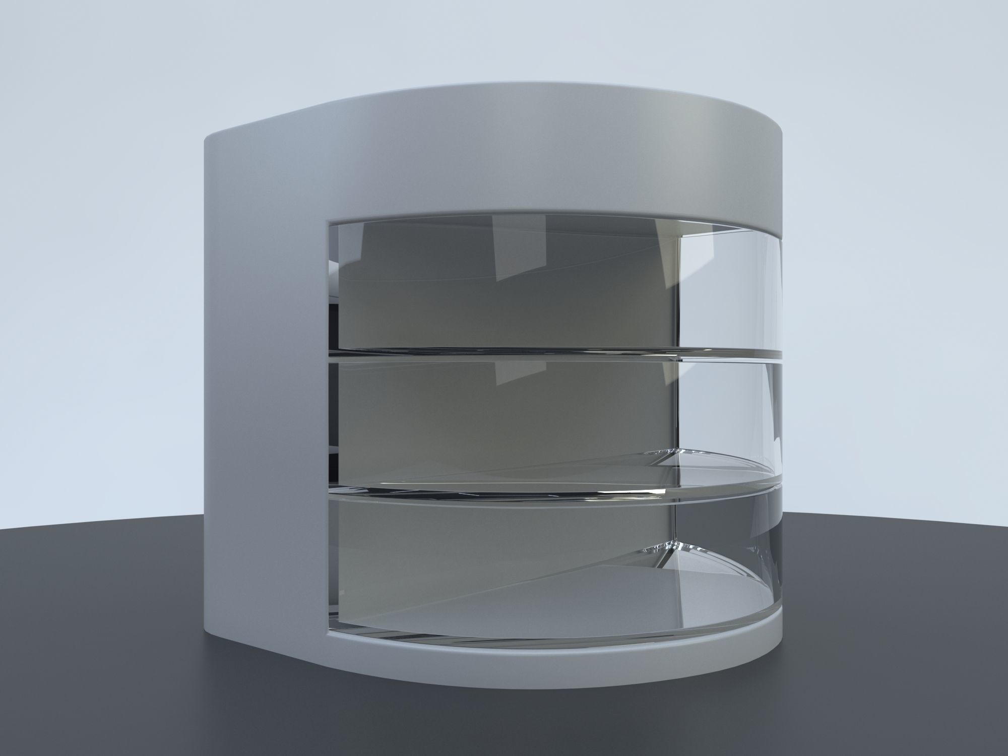 Desktop Organizer 3D model_3
