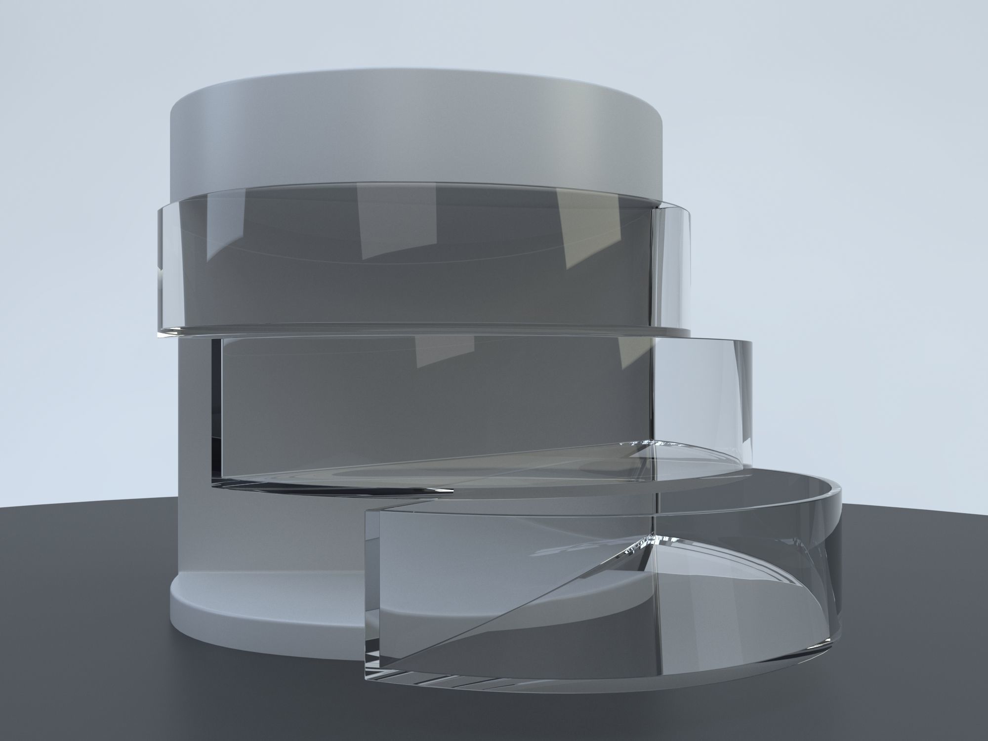 Desktop Organizer 3D model_4