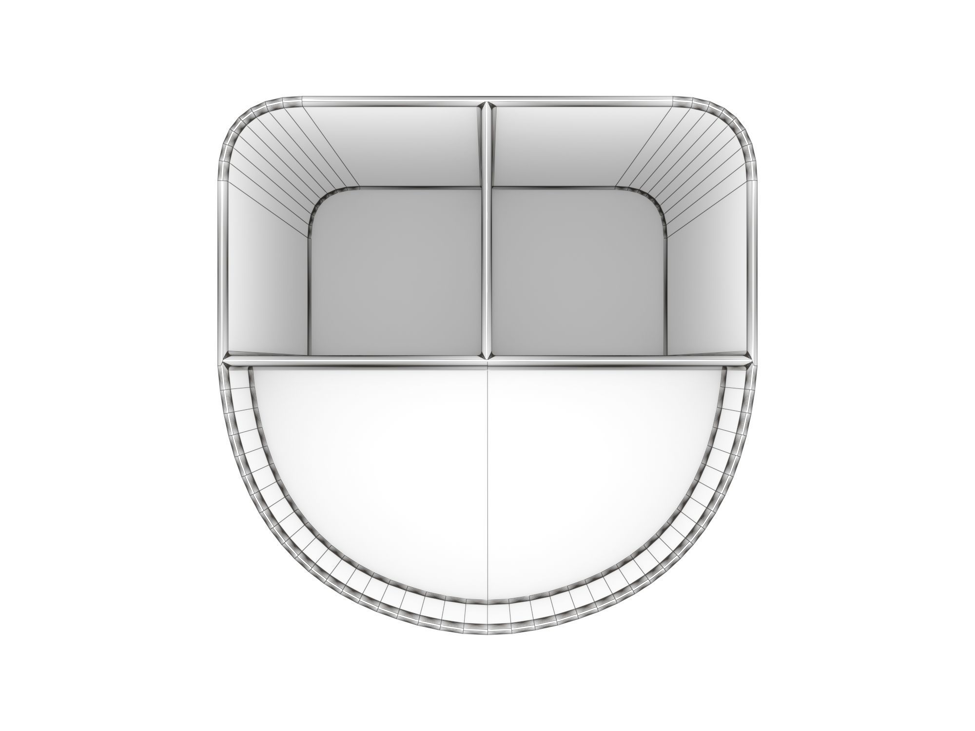 Desktop Organizer 3D model_12