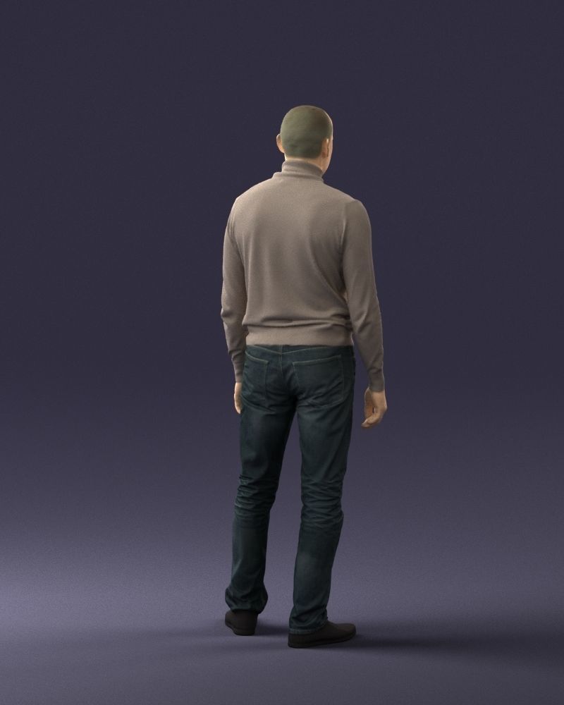 Guy the coffee turtleneck 0514 3D Print Ready 3D print model_21