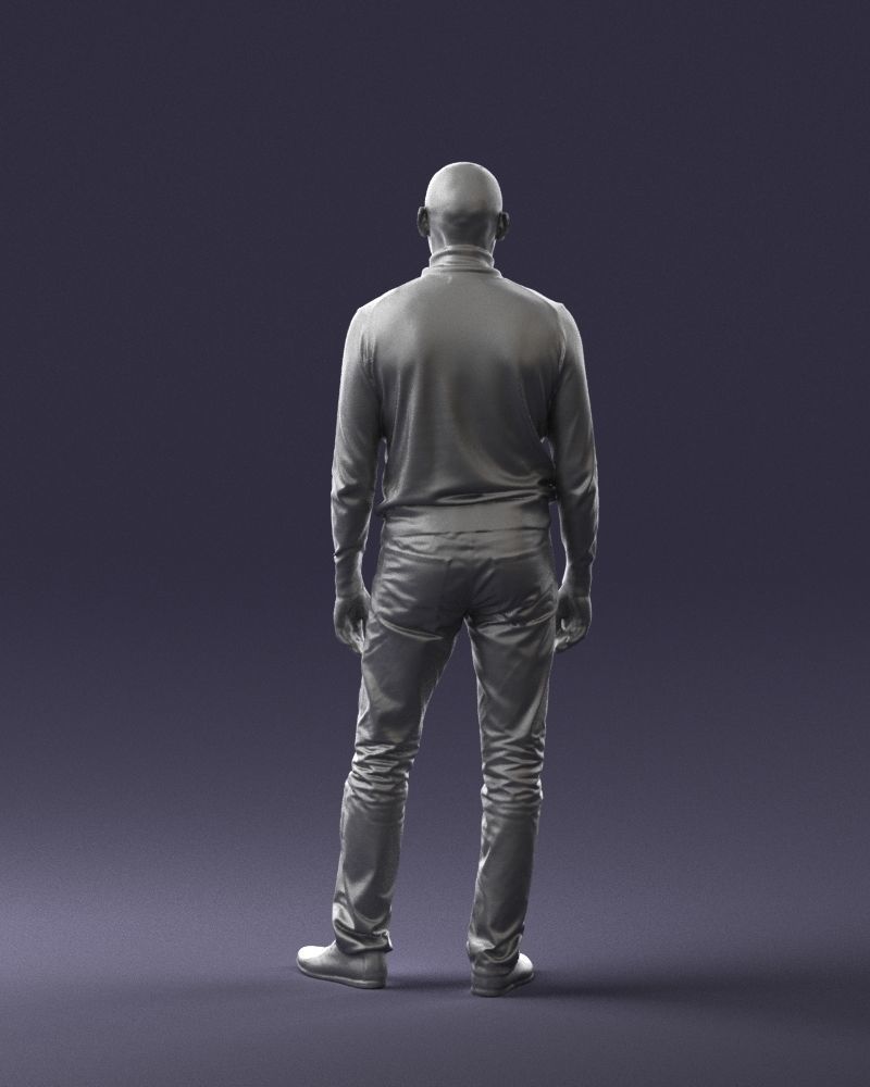 Guy the coffee turtleneck 0514 3D Print Ready 3D print model_19