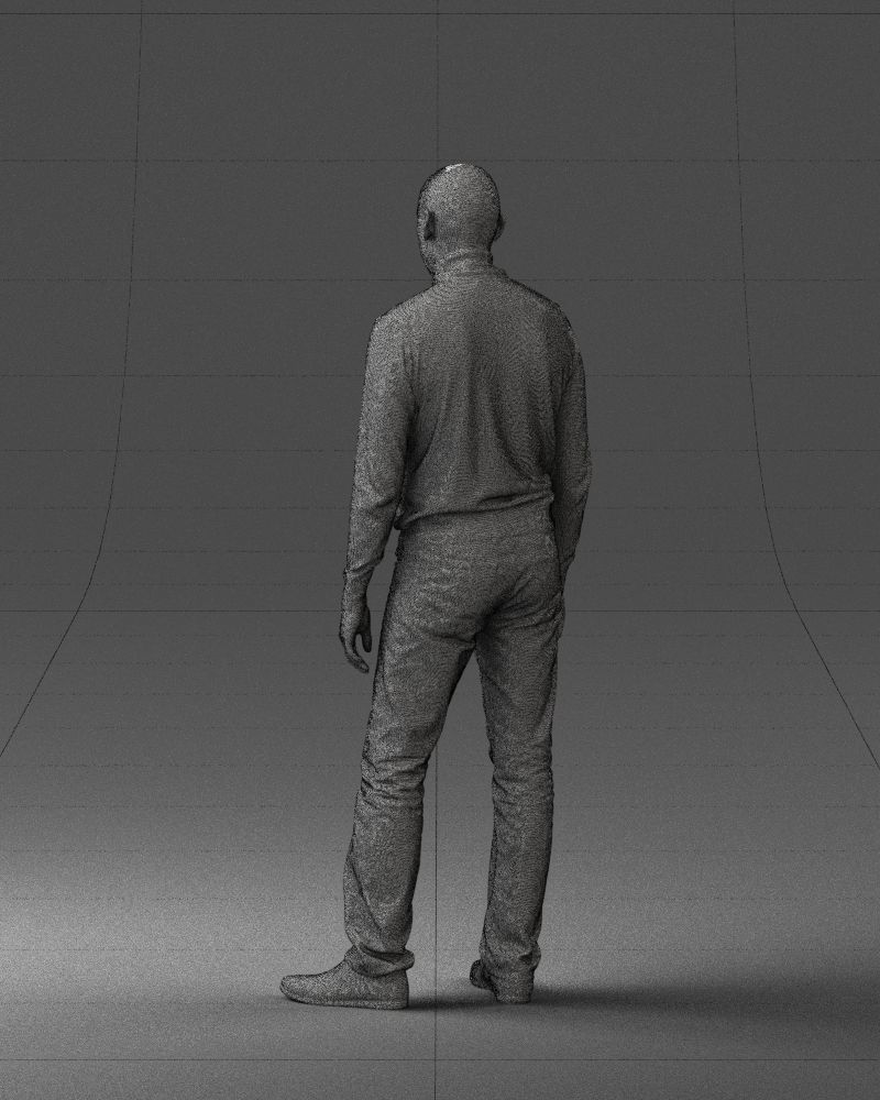 Guy the coffee turtleneck 0514 3D Print Ready 3D print model_17
