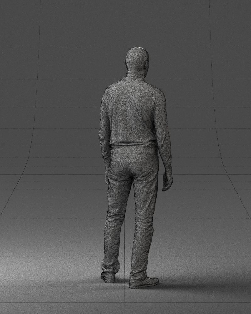 Guy the coffee turtleneck 0514 3D Print Ready 3D print model_23