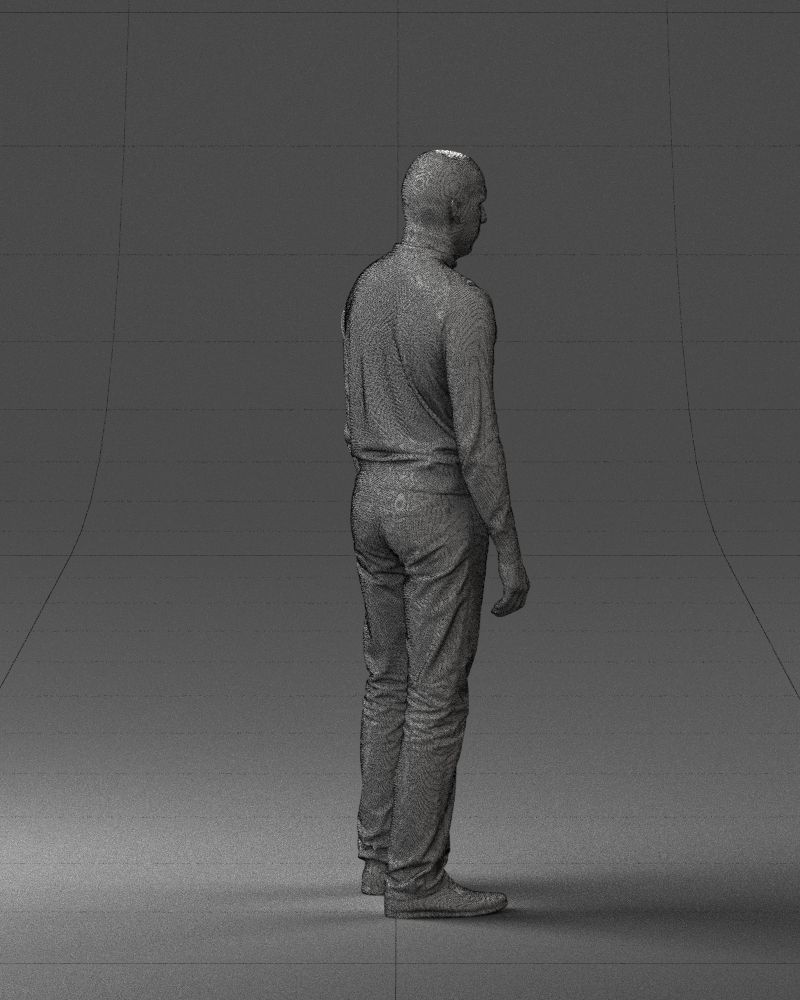 Guy the coffee turtleneck 0514 3D Print Ready 3D print model_26
