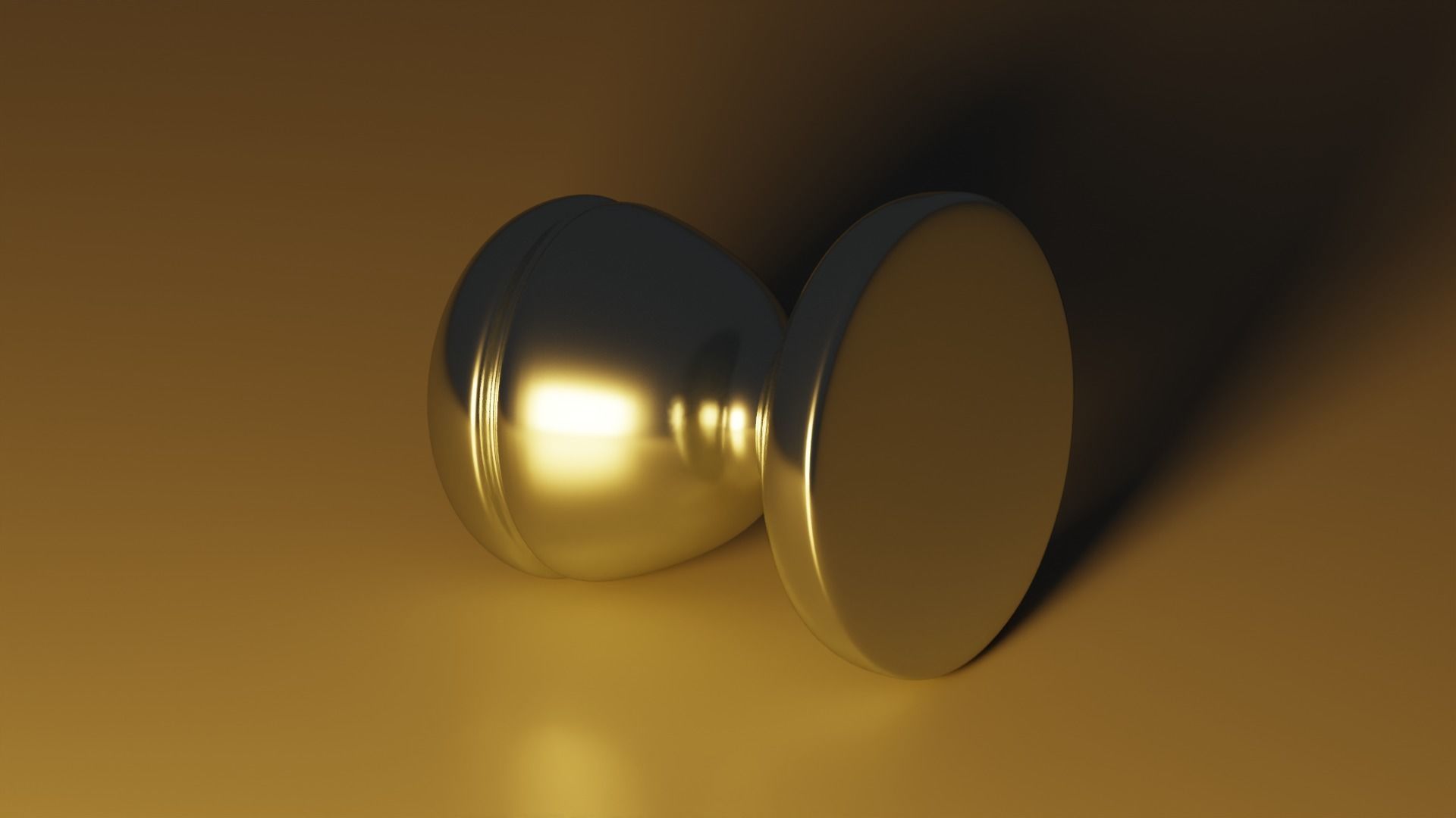 Door Knob Free low-poly 3D model_2
