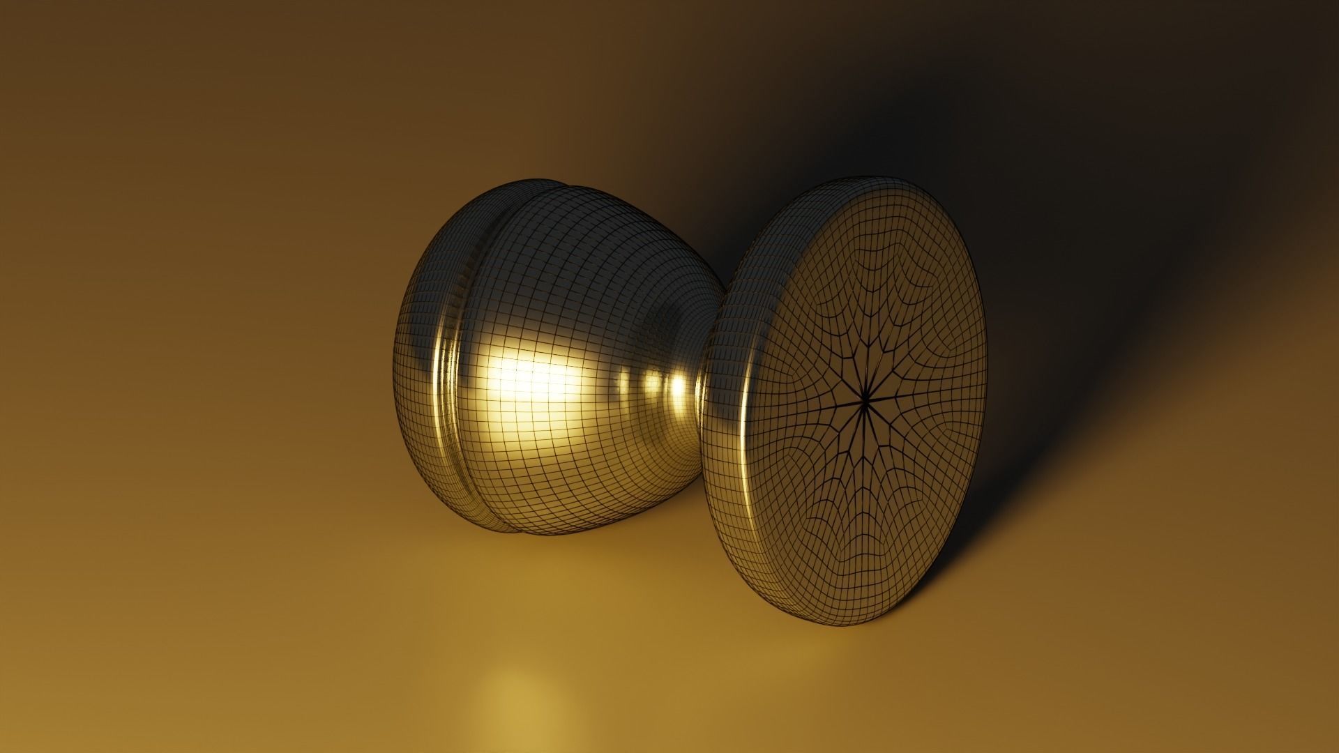 Door Knob Free low-poly 3D model_5