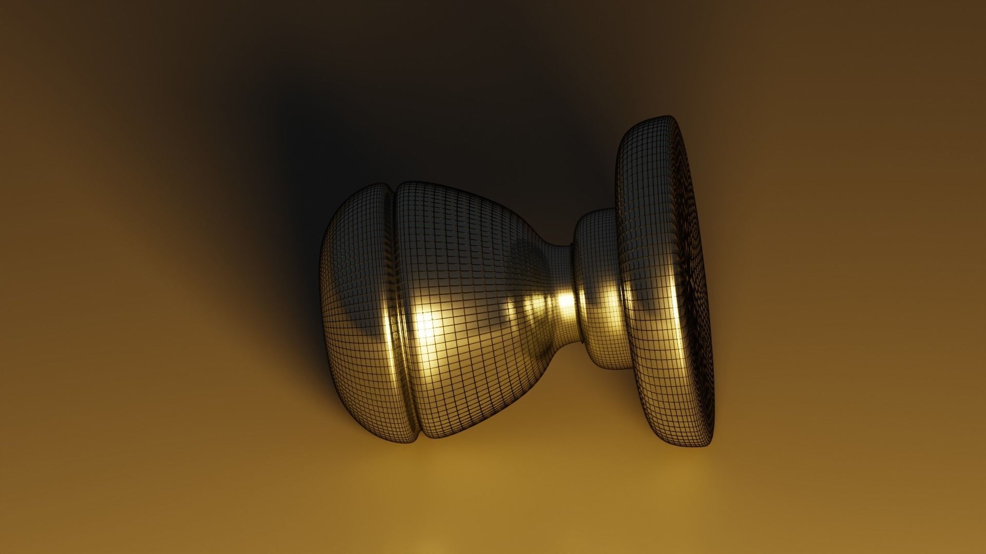 Door Knob Free low-poly 3D model_4