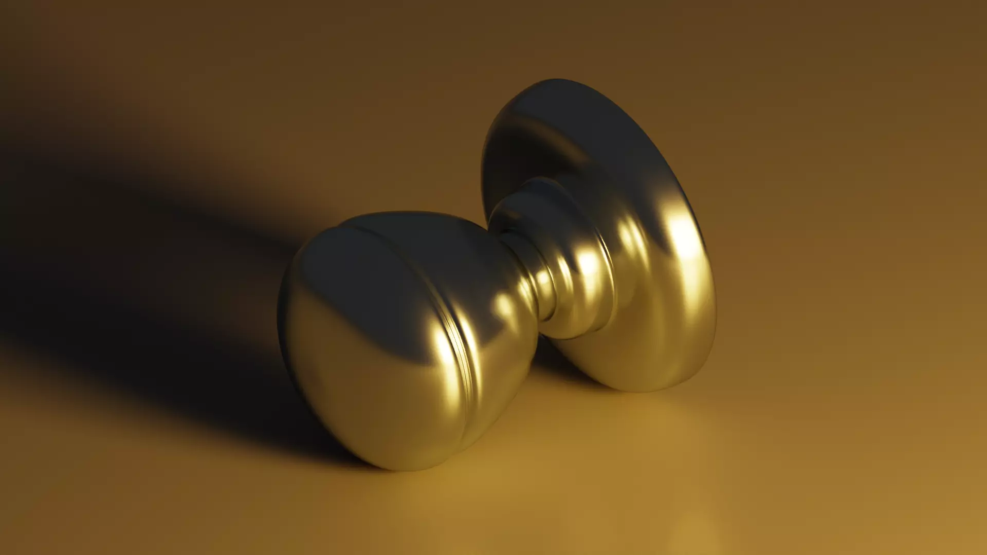 Door Knob Free low-poly 3D model_0
