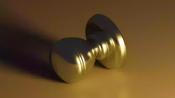 Door Knob Free low-poly 3D model