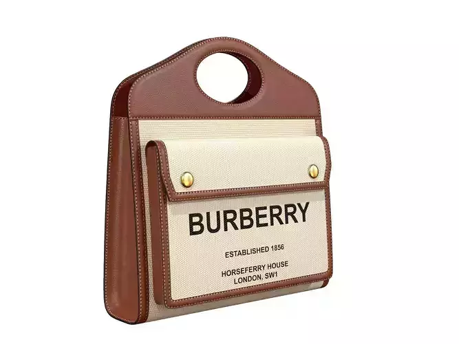 Burberry Pocket Bag Brown