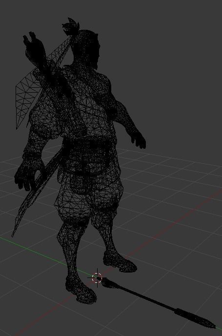 Hanzo - Overwatch 3D model_4
