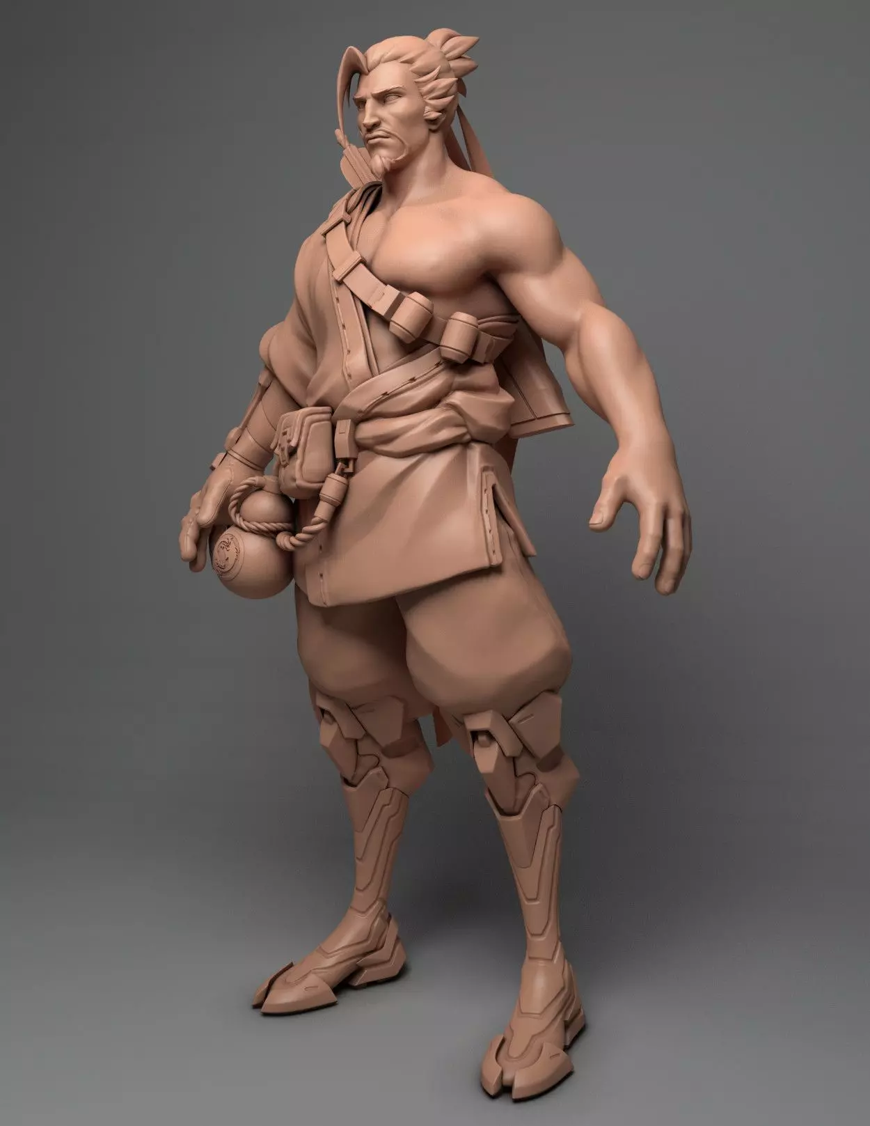 Hanzo - Overwatch 3D model_0