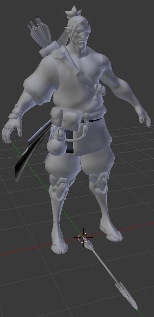 Hanzo - Overwatch 3D model_2