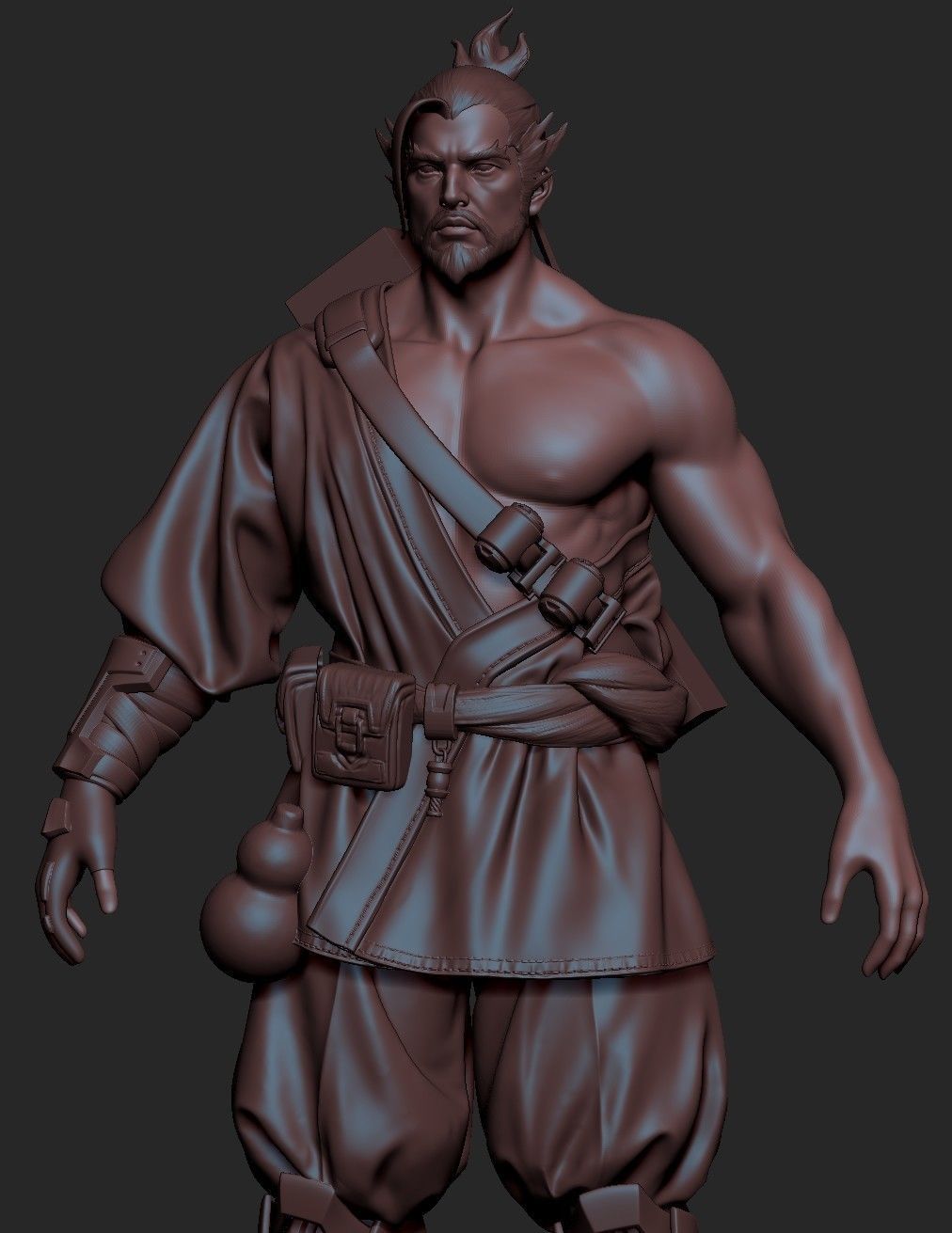 Hanzo - Overwatch 3D model_3