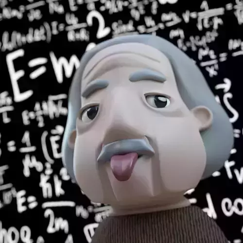 Albert Einstein Charactor 