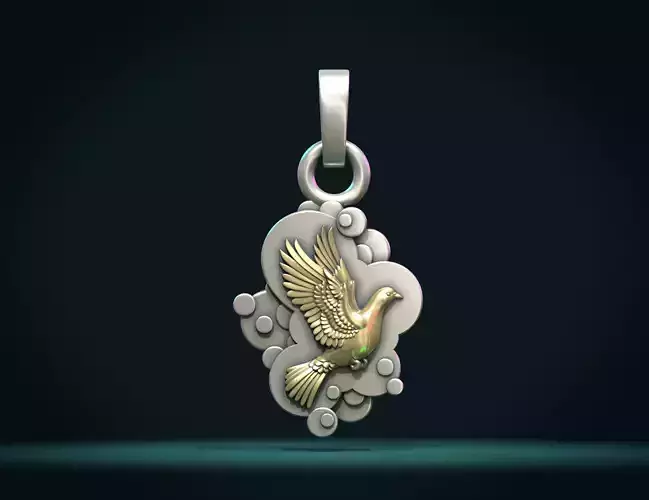 Pigeon Pendant