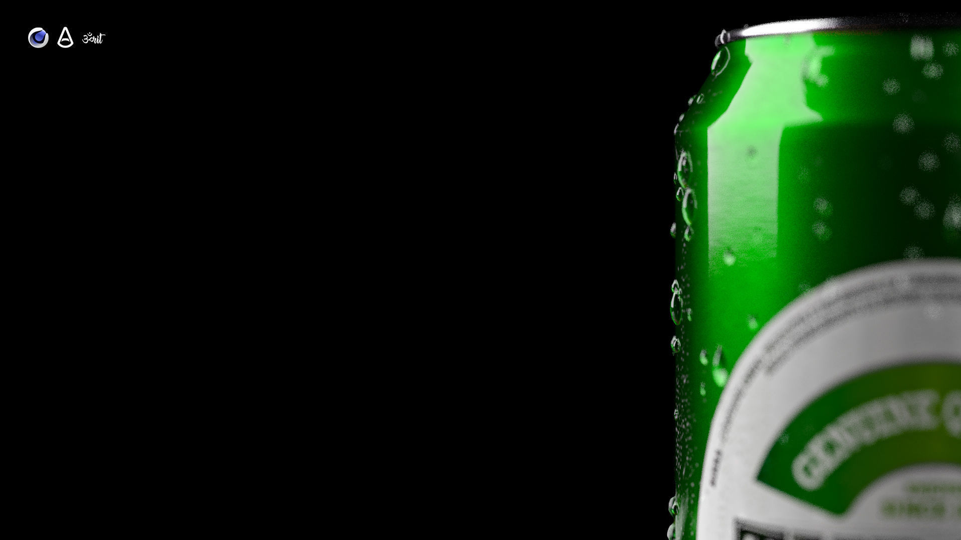 Beer Can 3D Model Low-poly 3D model_1