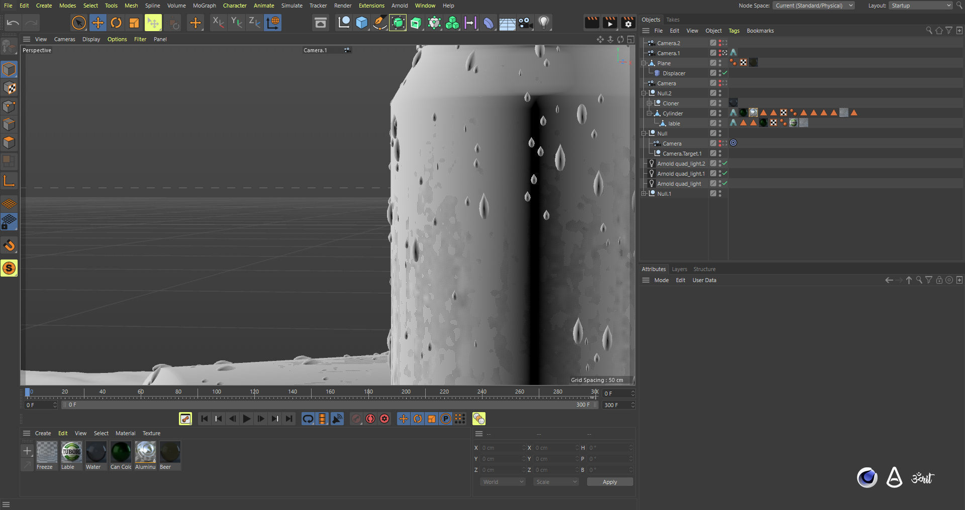 Beer Can 3D Model Low-poly 3D model_3