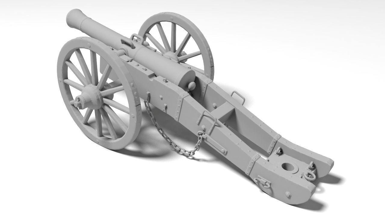 war cannon for 3D print 3D model 3D printable | CGTrader