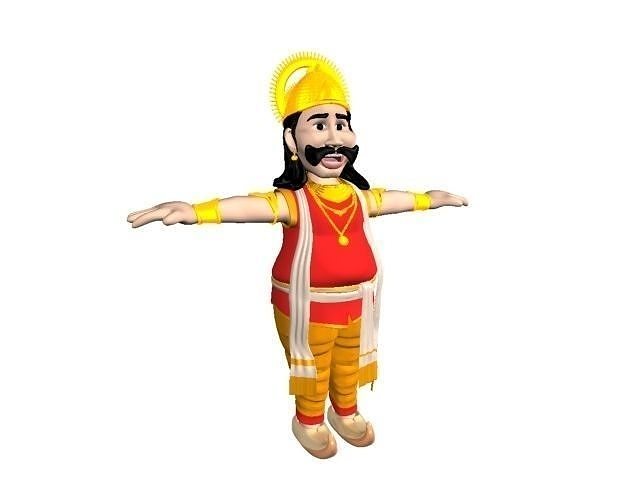 King Mahabali  3D model