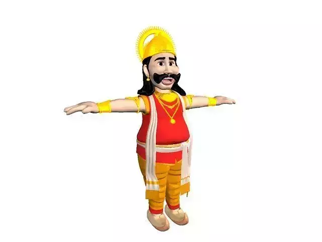 King Mahabali  3D model