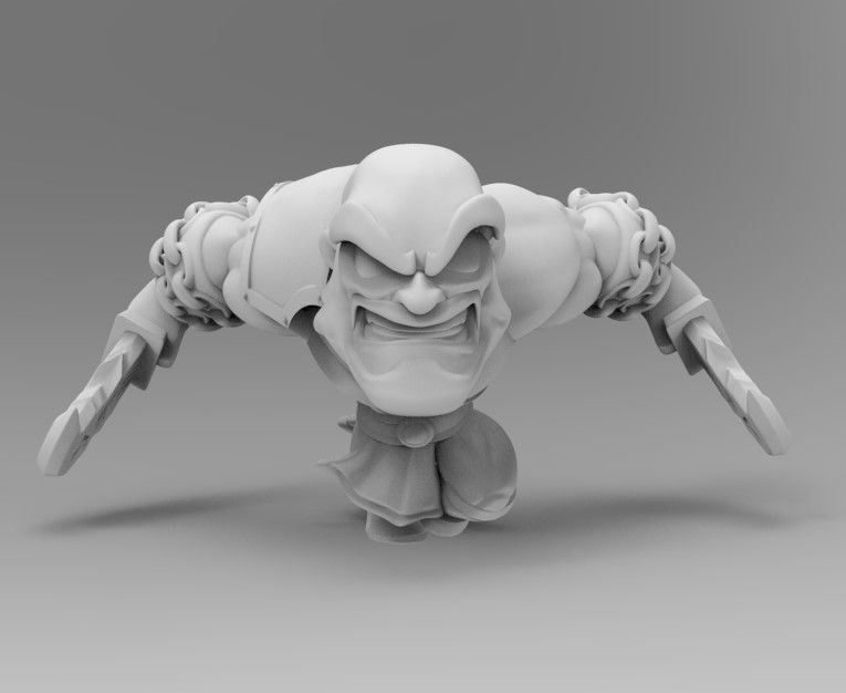 Astrisan the barbarian 3D print model_3