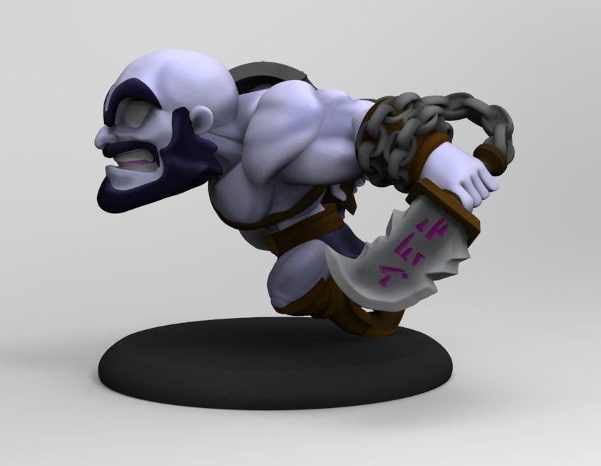 Astrisan the barbarian 3D print model_5
