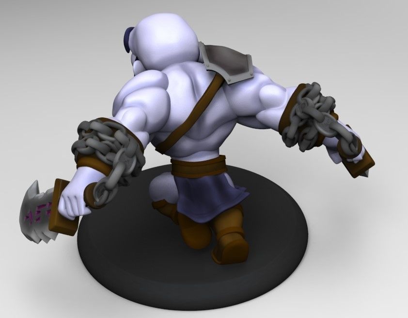 Astrisan the barbarian 3D print model_4
