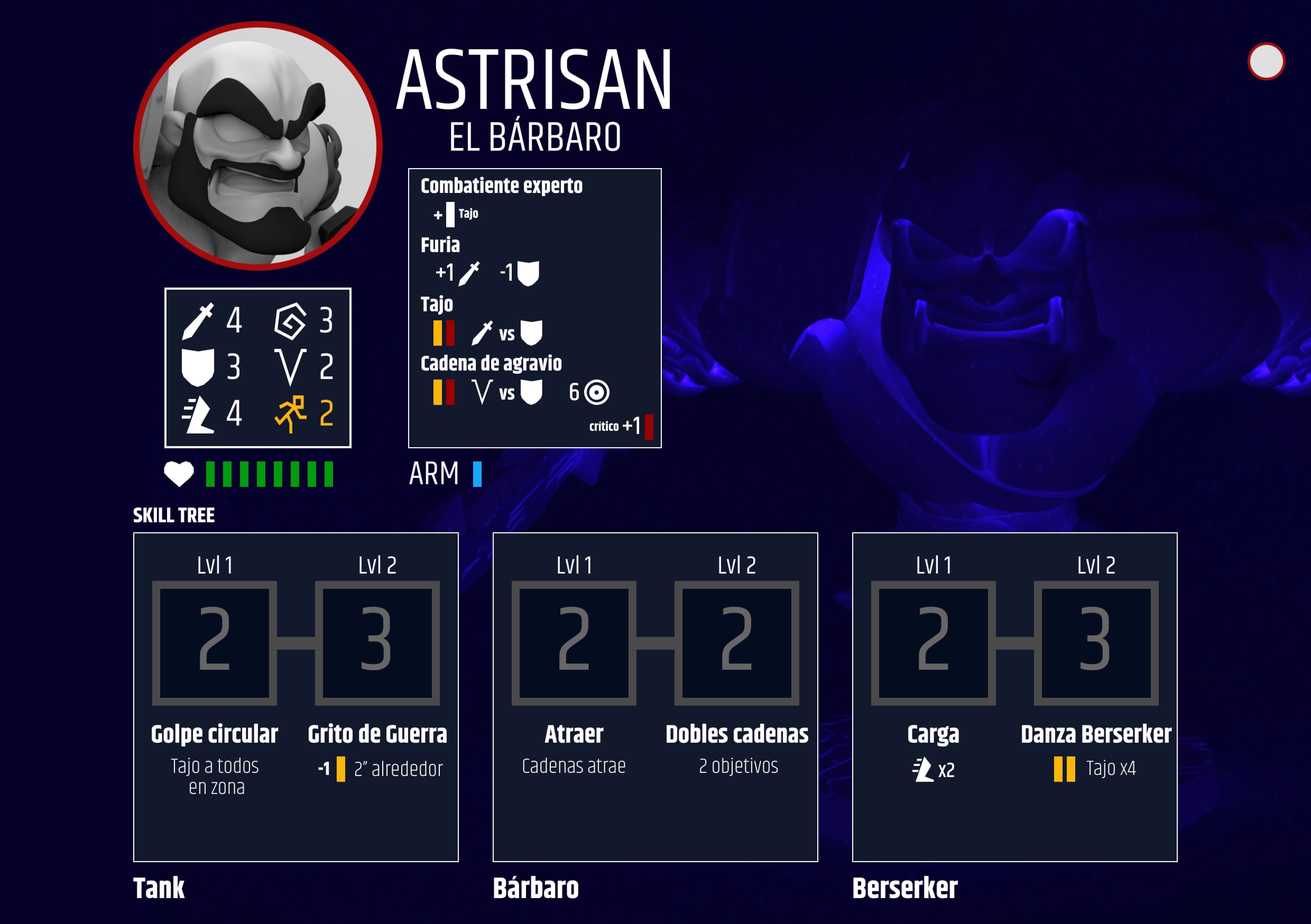 Astrisan the barbarian 3D print model_7